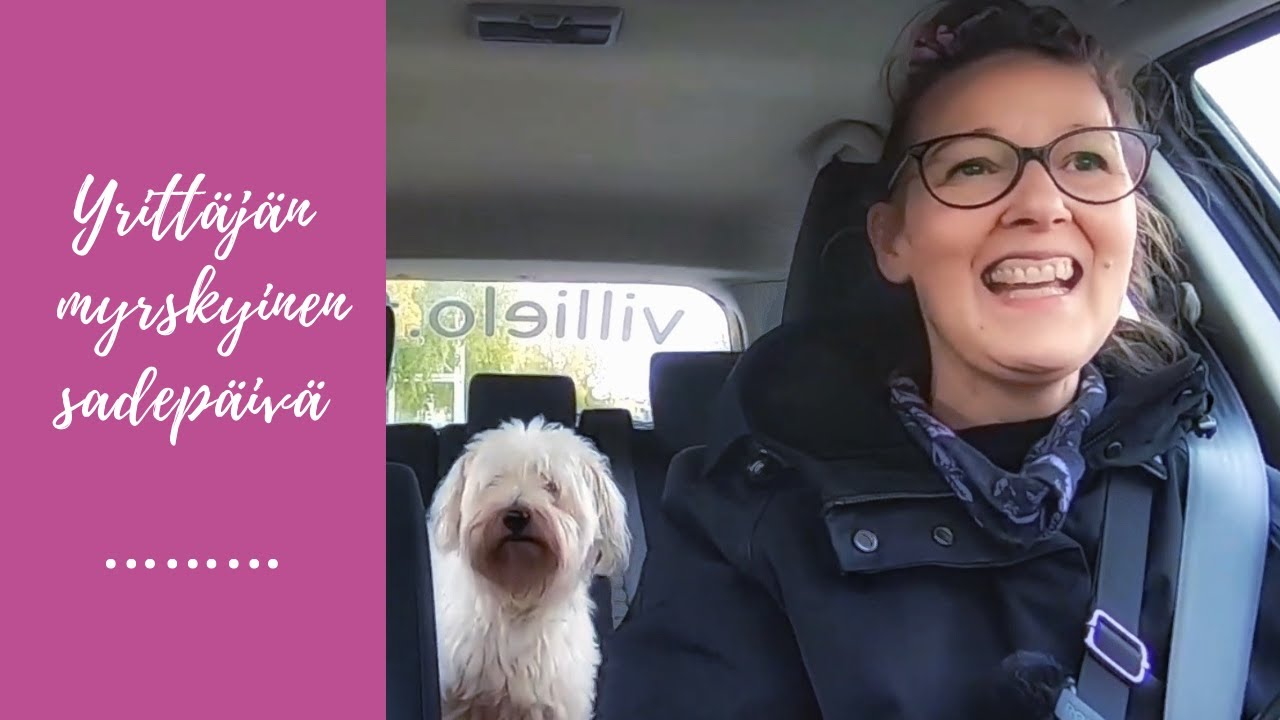 Yrittäjän myrskyinen sadepäivä // Vlogi