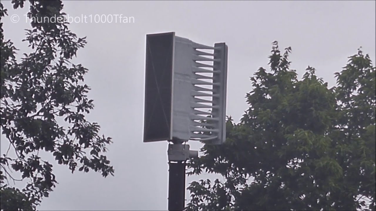 Whelen WPS-3000 Siren Test | 20 Second Alert x2 & Voice | Upper Arlington, OH | 8/1/18
