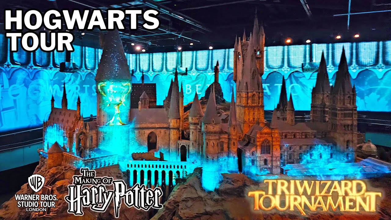 Hogwarts Castle Triwizard Tournament at the Warner Bros. Studios Tour London (May 2025) [4K]