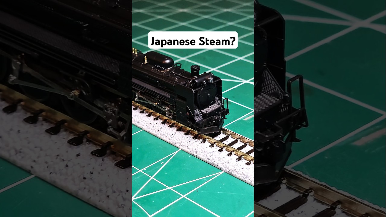 Kato's JNR class D51 Hokkaido steam locomotive- unboxing and testing #kato #trains #hobby #nscale