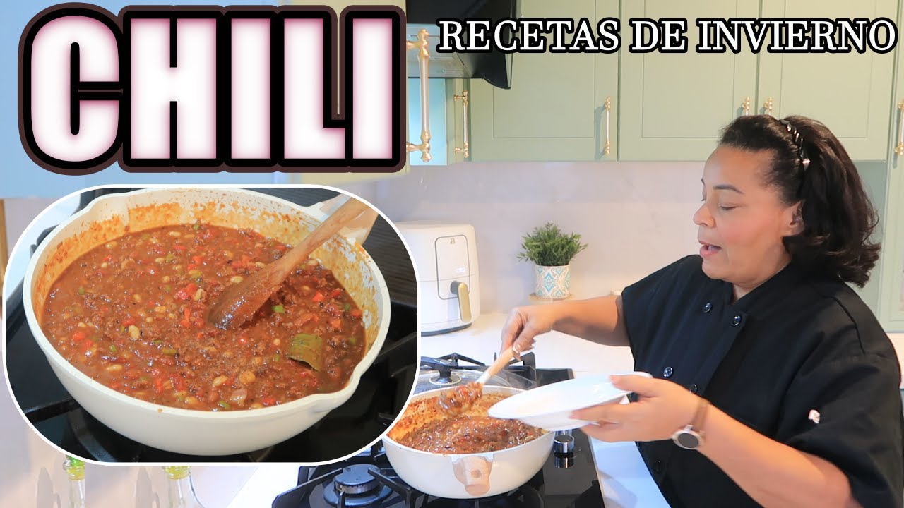 CHILI / prepara esta deliciosa receta para dias frios