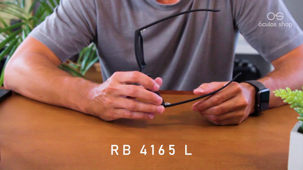 Óculos Ray Ban Justin RB 4165 - Unboxing