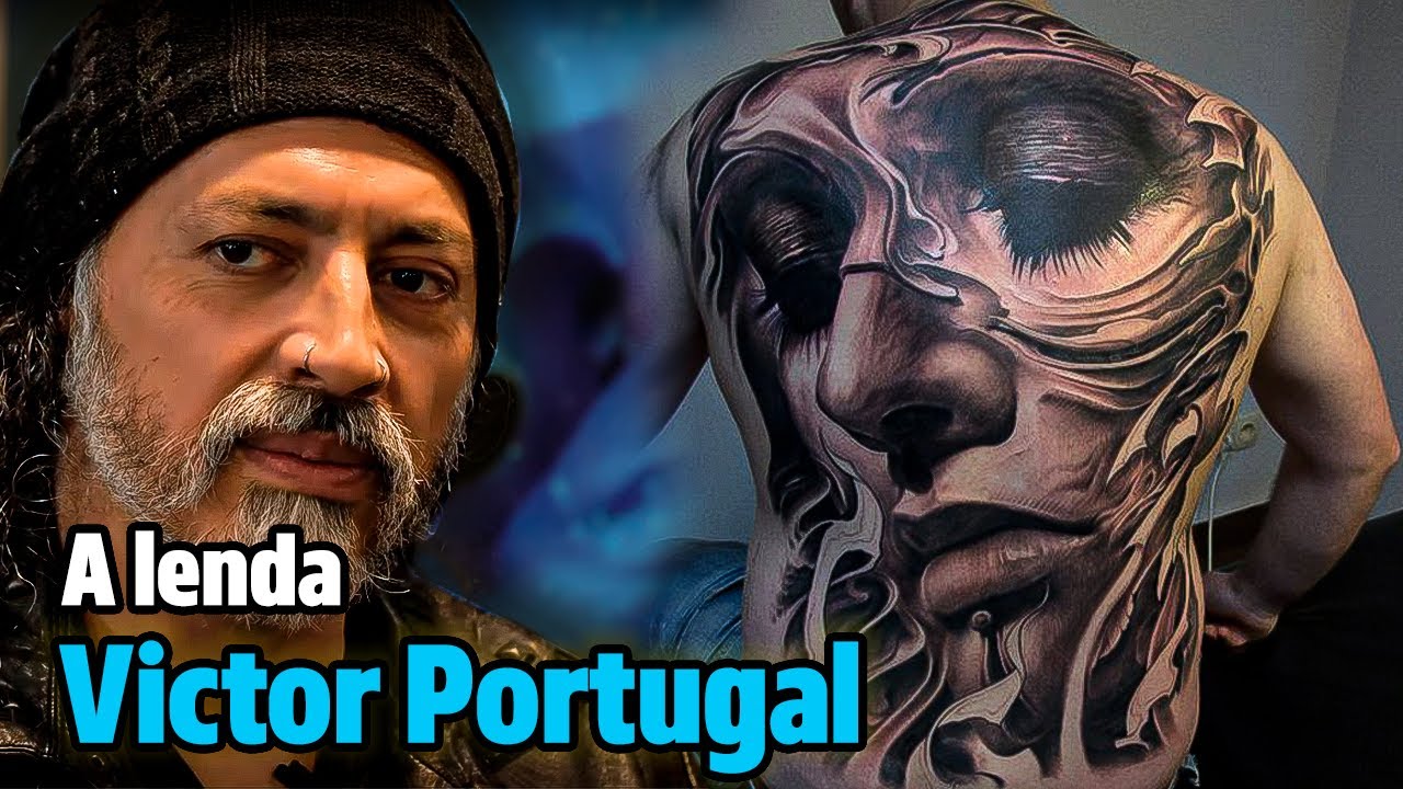 VICTOR PORTUGAL A LENDA DO PRETO E CINZA #tattoo #tatuagem #victorportugal