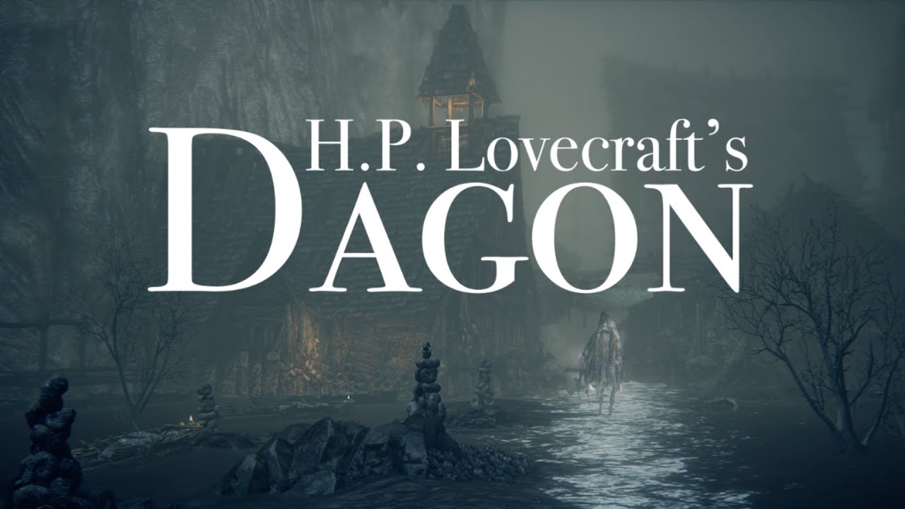 Лавкрафт в рыбацкой деревушке — ASMR-чтение «Дагона» | Атмосфера для сна в стиле «Bloodborne»