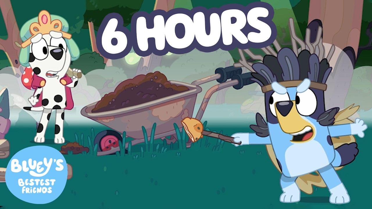 🔴 LIVE: Bluey Is The Wicked Witch! 🧙‍♀️🧹 | 6 Hours Of Playful Moments | Bluey's Bestest Friends