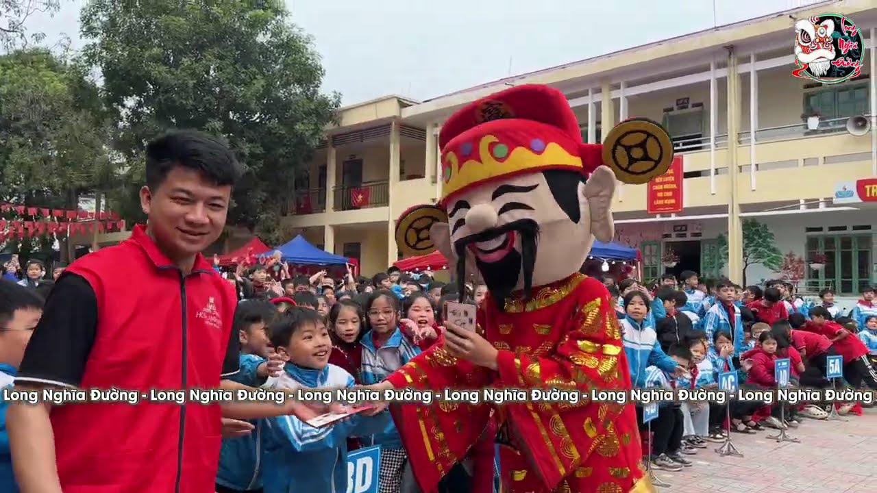 Múa Lân Năm Mới Tết Nguyên Đán 2026 Siêu Hay - Phục vụ các em nhỏ tại Thái Nguyên | Long Nghĩa Đường