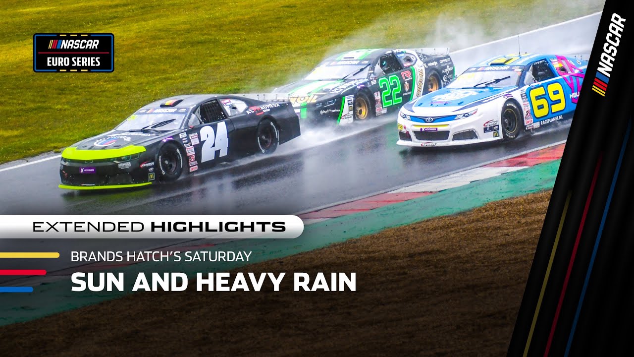 Extended Race Highlights: 2025 NASCAR Euro Series Brands Hatch Round 5
