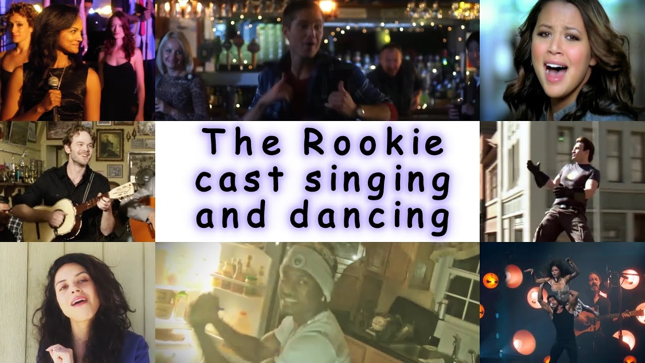 the rookie cast singing and dancing (part 1)