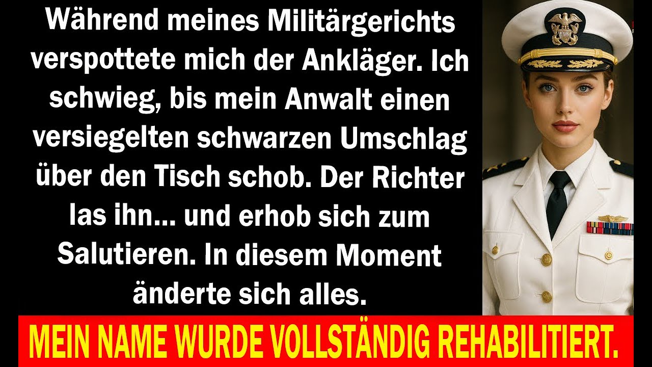 Sie dachten, ich werde verurteilt – bis der Richter den geheimen Umschlag öffnete und erblass.