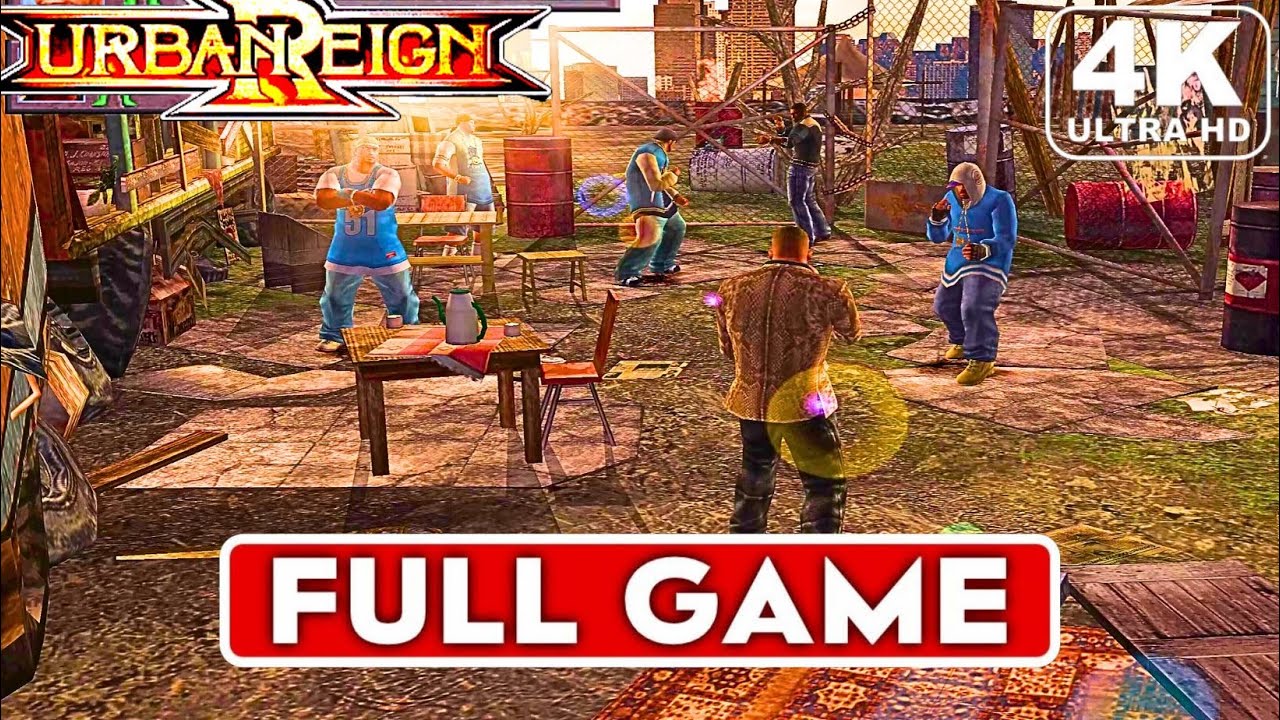 Urban Reign Full Gameplay Walkthrough Longplay All 100 Missions No Commentary 4K UltraHD 4K Textures