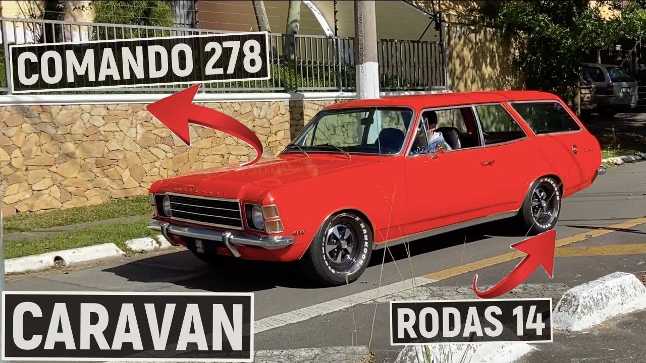 CARAVAN STD: receita da velha escola traz comando 278 e tuchos mecânicos