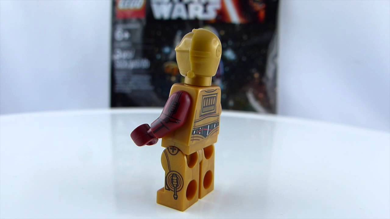 LEGO Star Wars The Force Awakens C-3PO Polybag from Force Friday Event