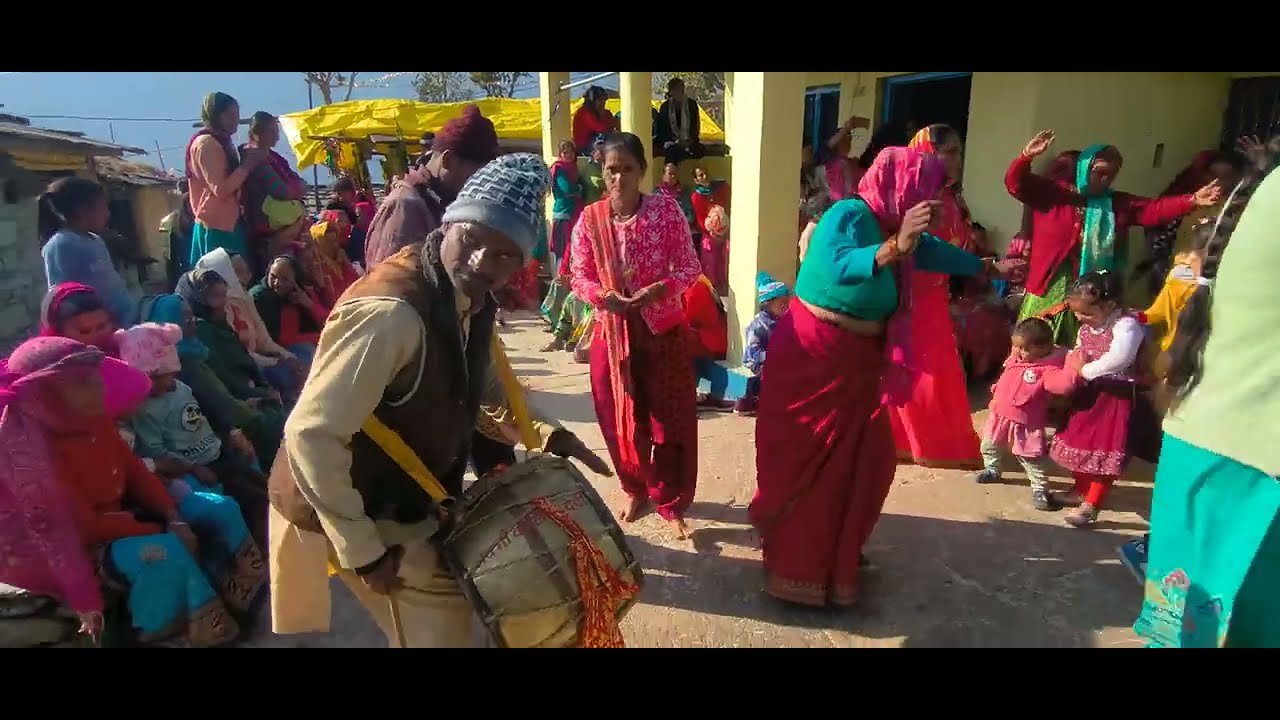 🚩🕉️श्रीकृष्ण और घांगू रमोला जागर दोणी वली टिहरी गढ़वाल उत्तराखंड 🛕✨