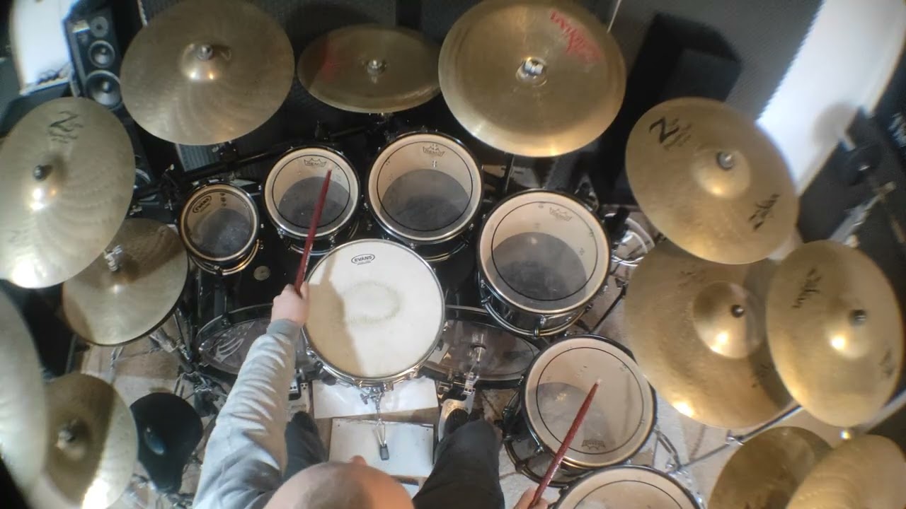 Behemoth - Versus Christvs (drum cover) (4K) (Mareczko drummer na YouTube)(👹🥁🖥️)#metal #cover #hit !