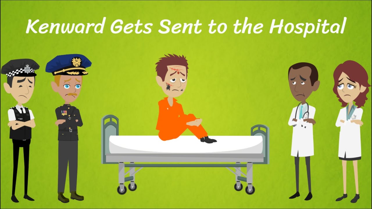Кенварда отправляют в больницу
