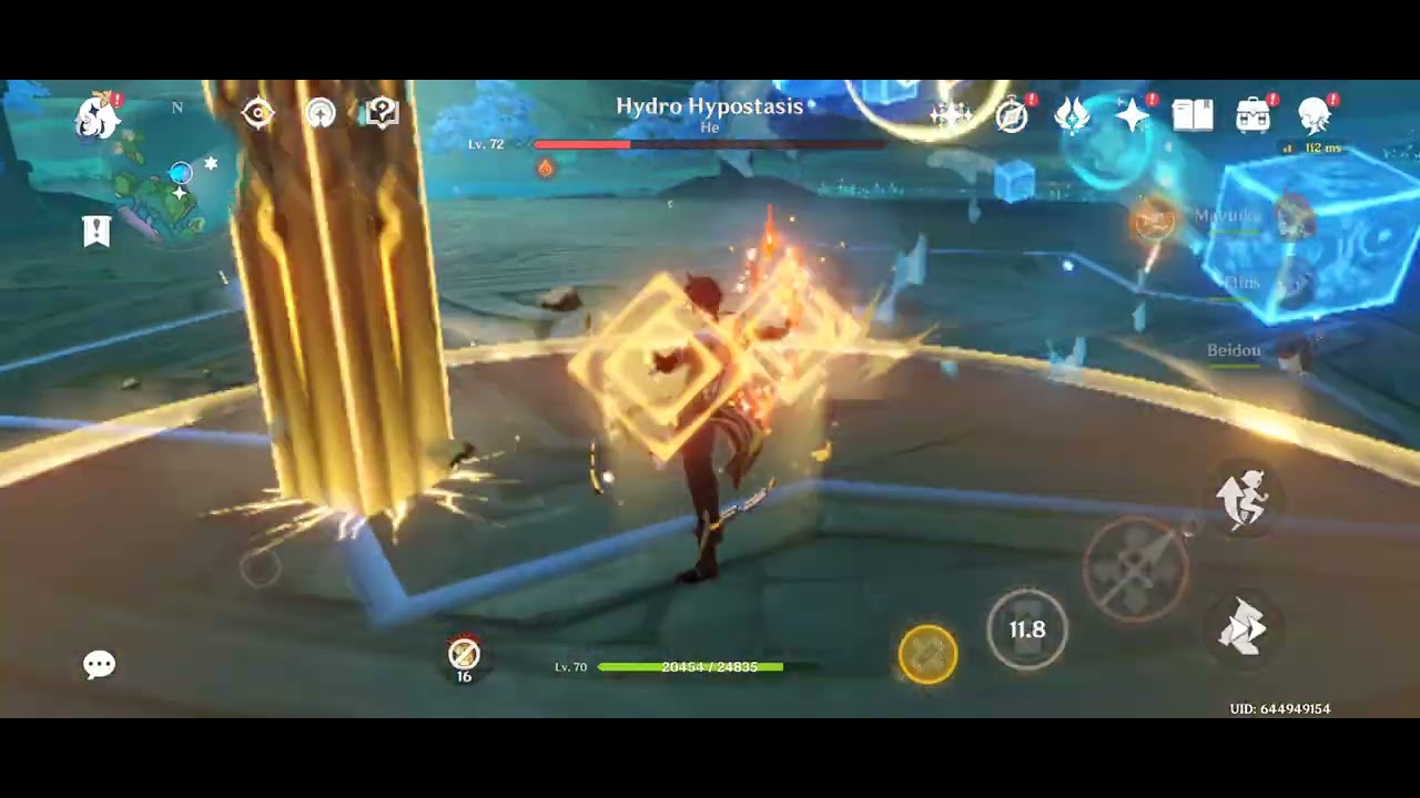 My Genshin Impact Gameplay Hydro Hypostasis Part 6