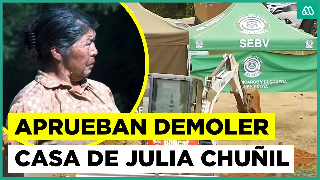 Aprueban demoler casa de Julia Chuñil en Operación Rastrillo