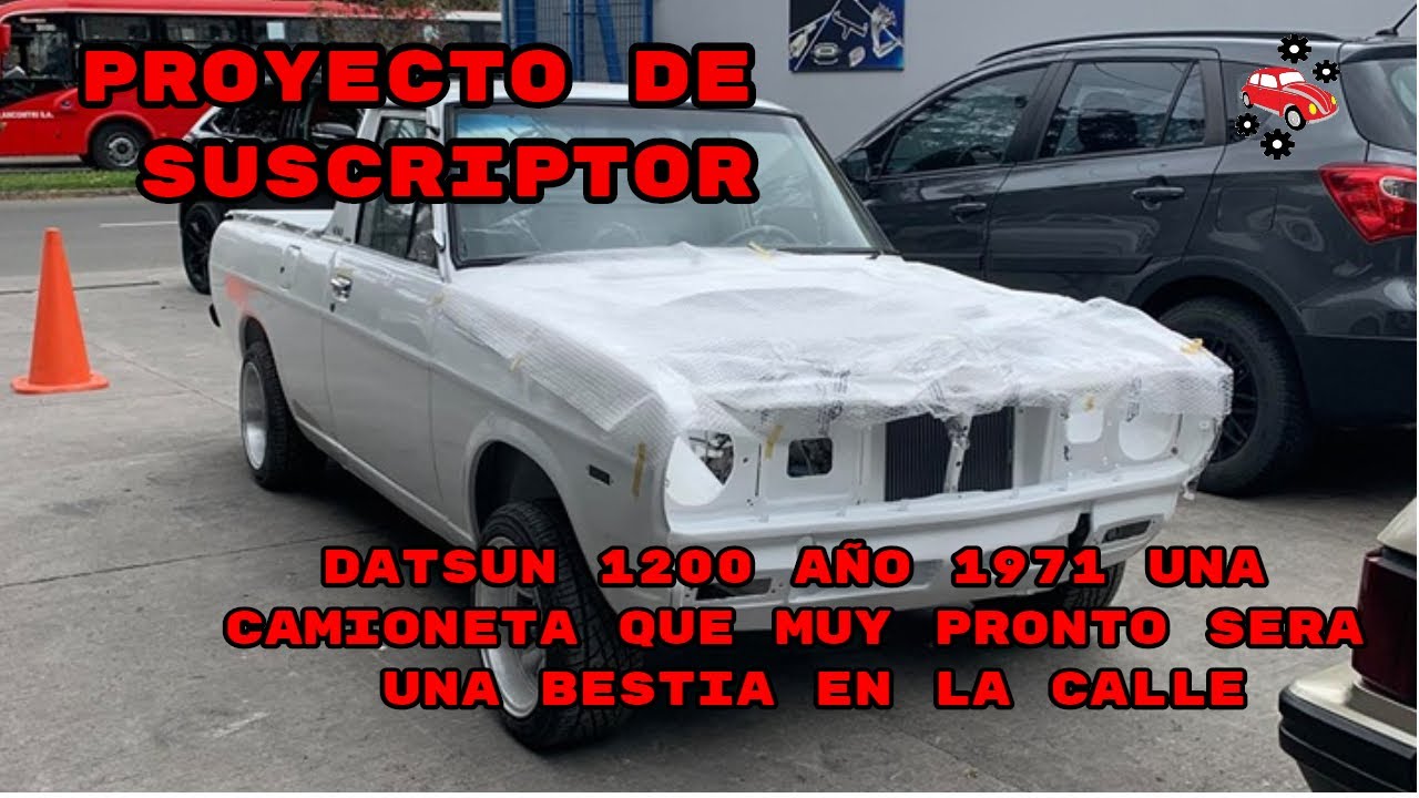 PROYECTOS DE SUSCRIPTORES Datsun 1200/Datsun Sunny Truck año 1971 un proyecto muy interesante.