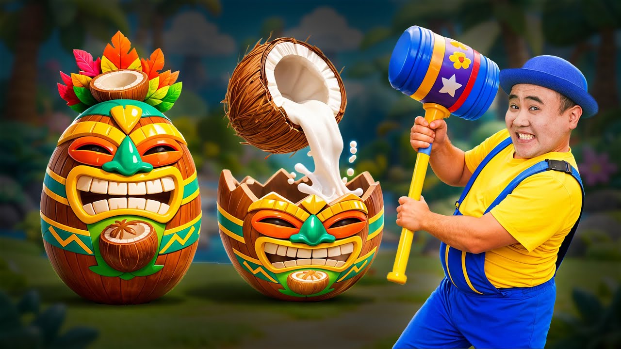 Племенной танец &laquo;Джунгли Фрутс&raquo; 🥥🌴 | Детские песни TigiBoo