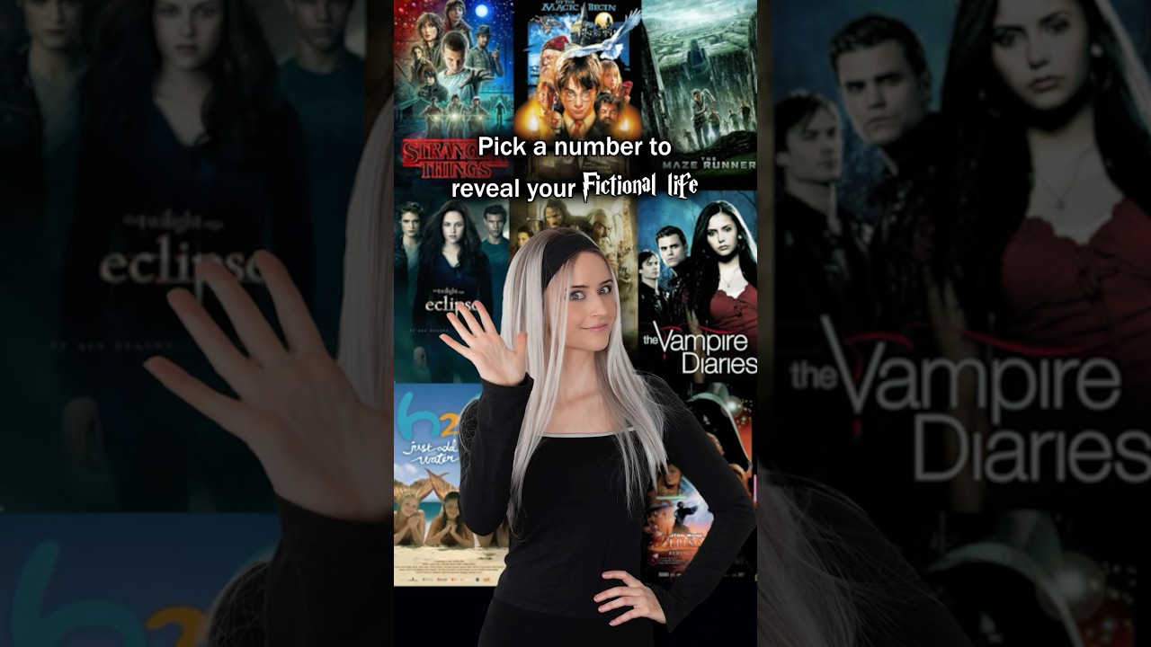 Pick a number to reveal your fictional life