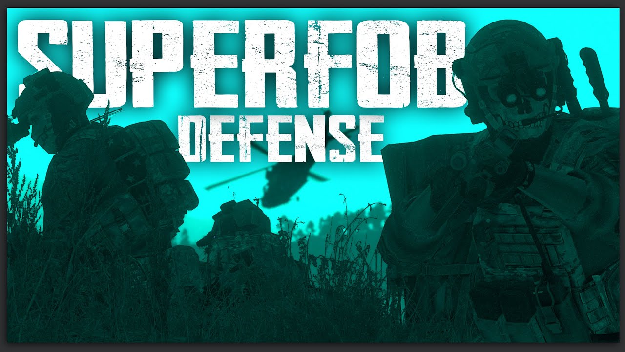 SUPERFOB DEFENSE AT NIGHT