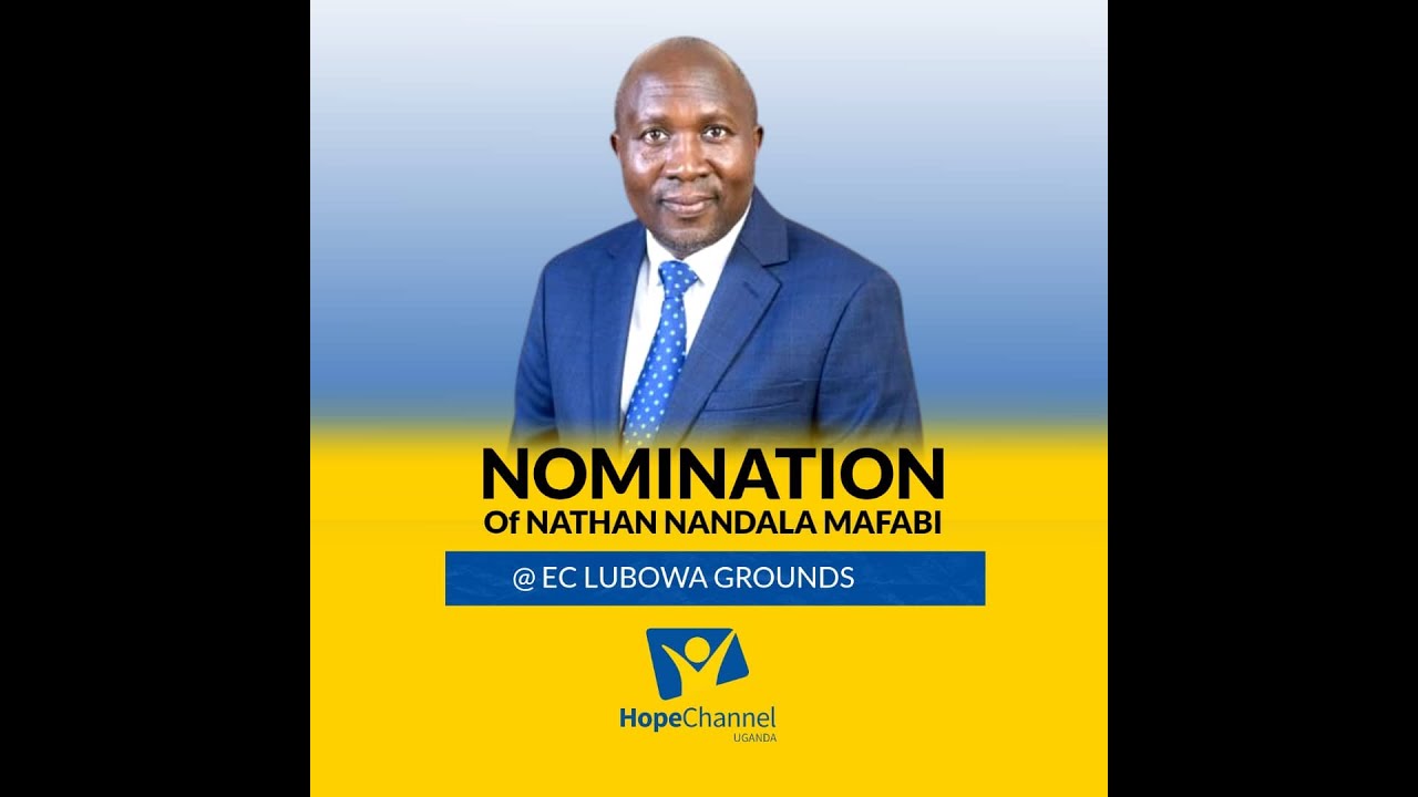 NOMINATION OF NATHAN NANDALA MAFABI @ EC LUBOWA GROUNDS 2025