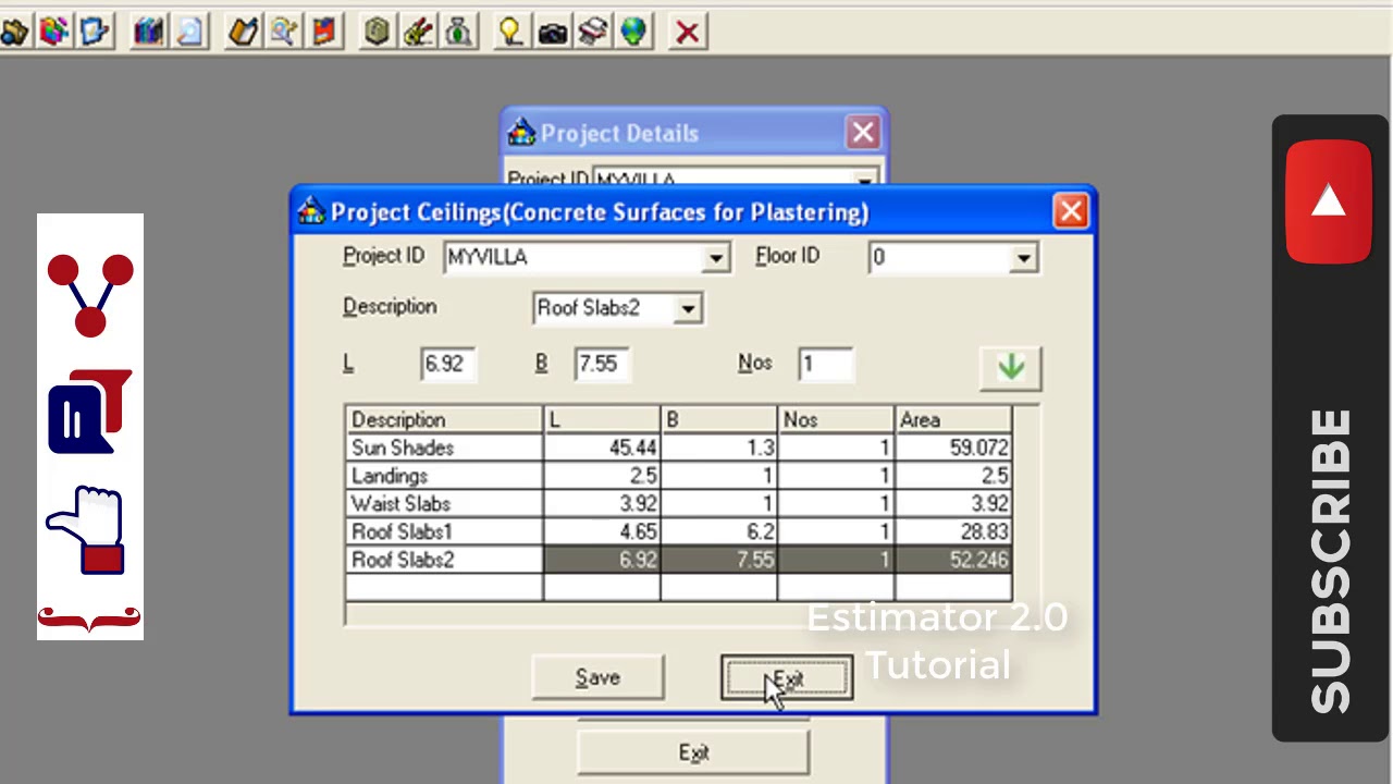 Plaster Work Estimation |Plastering ceilings Estimation|Estimator 2.0 Lesson 8