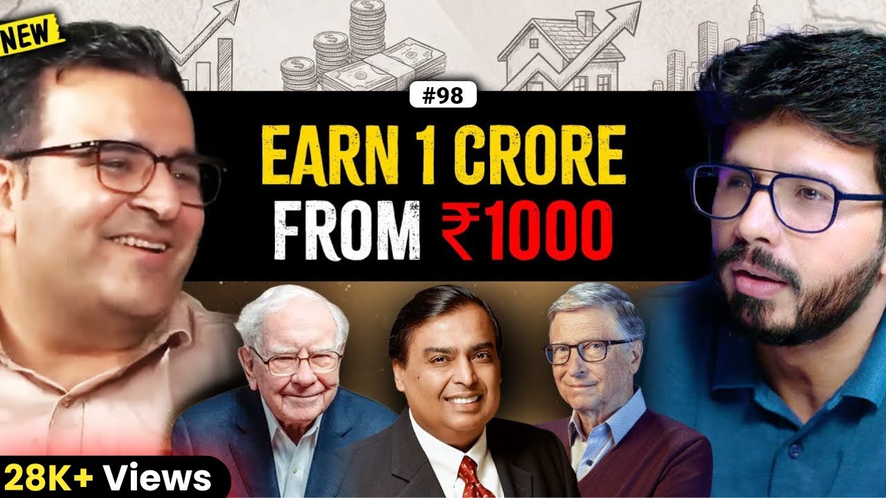From ₹10,000 Salary to 1 Crore? Stock Market vs Real Estate Truth ft. Sanjay Kathuria