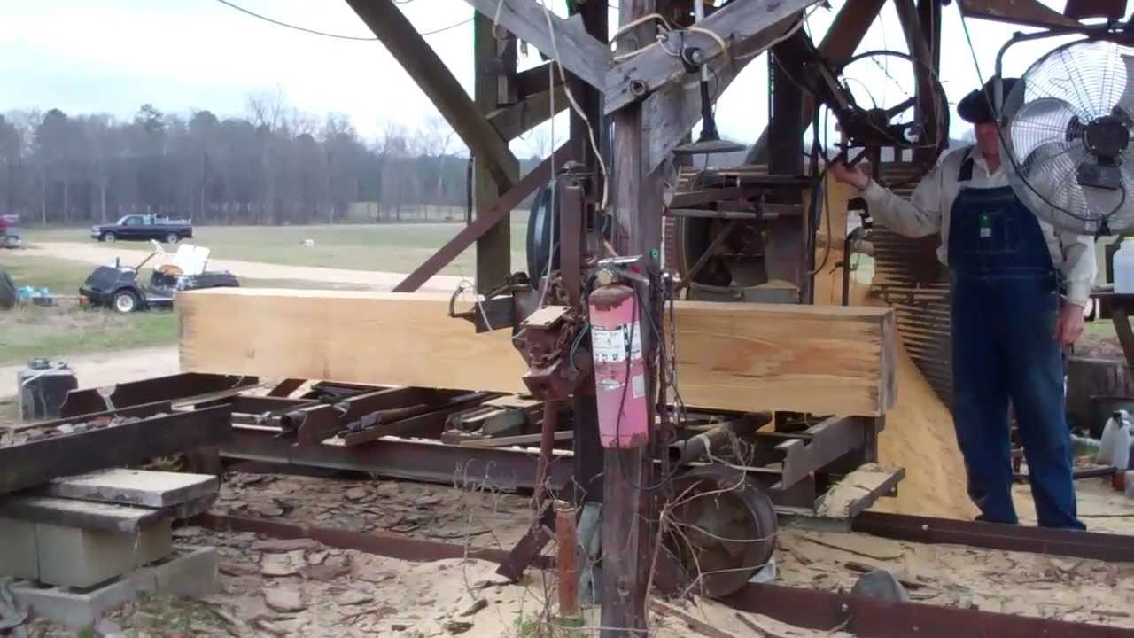 saw mill ,  home made saw