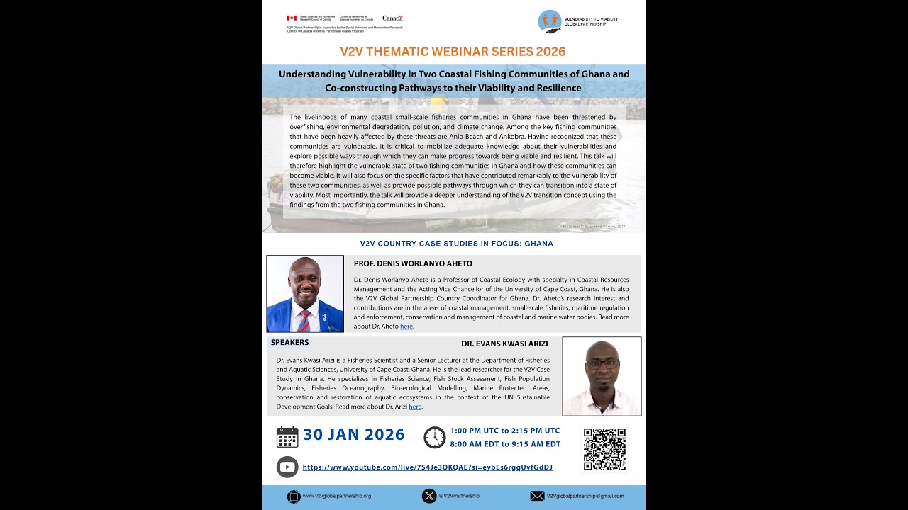 Understanding Vulnerability in Two Coastal Fishing Communities of Ghana & Co-constructing Resilience