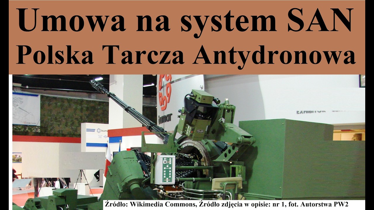 Umowa na system SAN - Polska Tarcza Antydronowa