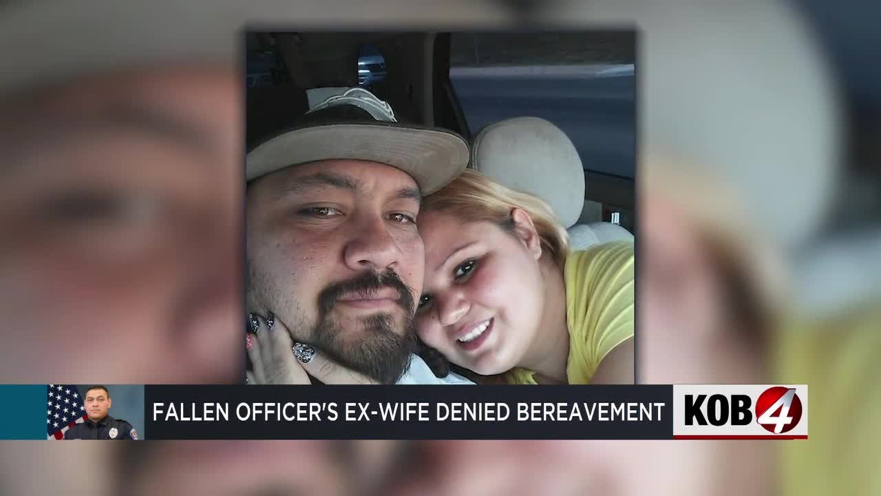 Ex-wife of fallen Bloomfield officer says her employer denied bereavement after his death