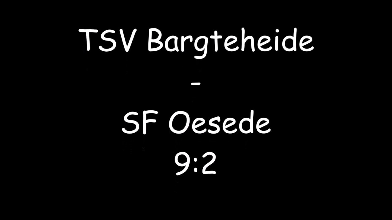 Regionalliga Herren 17.02.2018 TSV Bargteheide - SF Oesede 9:2