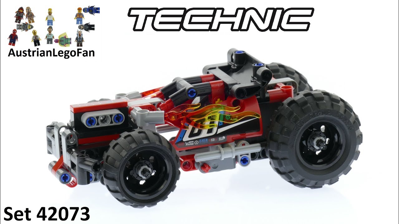 Lego Technic 42073 Bash! - Lego Speed Build Review