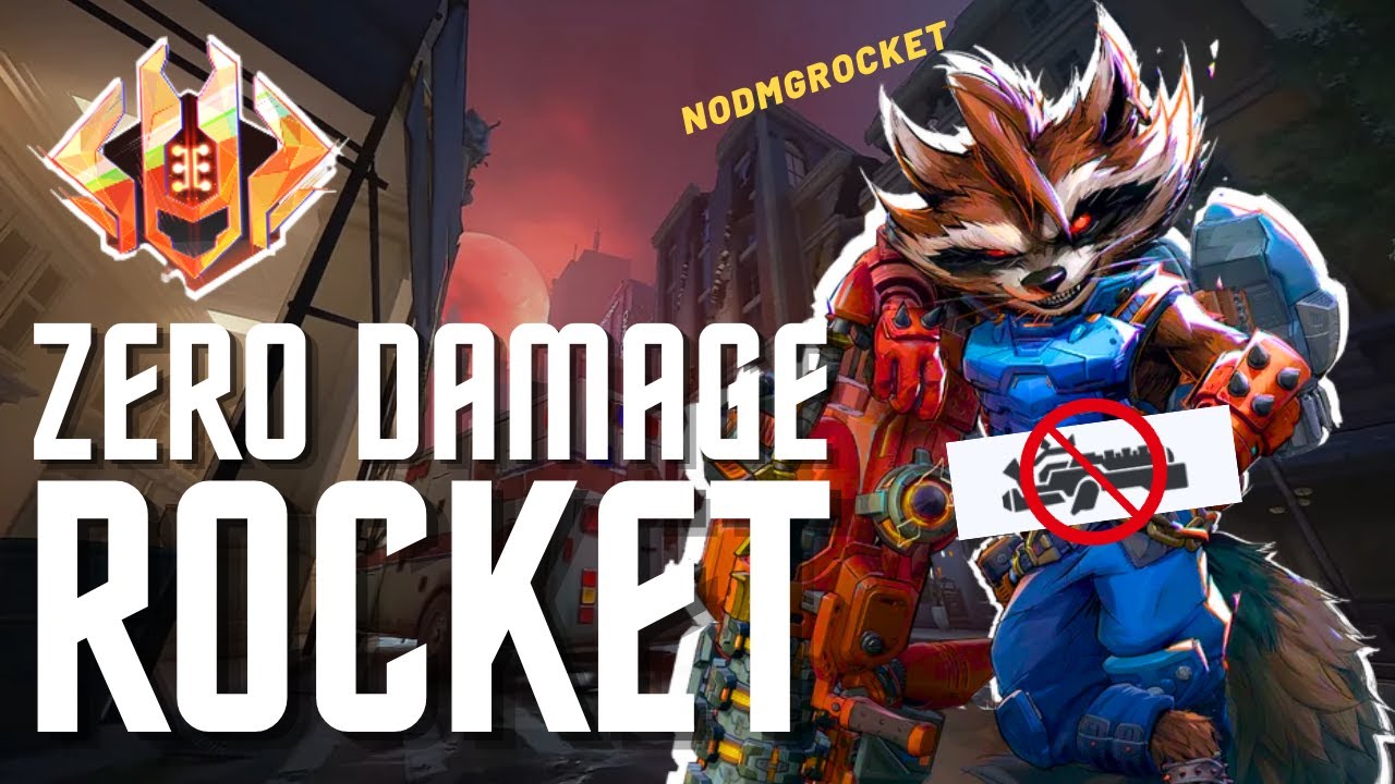 NoDmgRocket | Zero Damage Rocket Raccoon Gameplay | Season 1