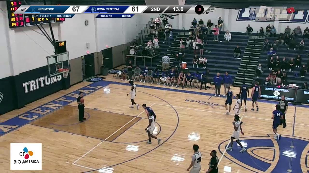 Iowa Central Men's Basketball: Tritons vs Kirkwood Community College Eagles (1/29/2025)