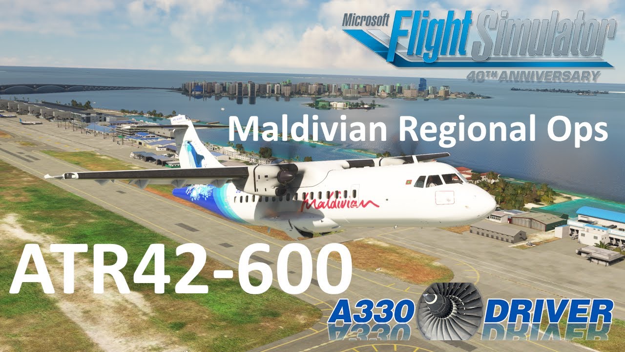 Maldivian ATR42 - Malé to Hoarafushi | Real Airline Pilot