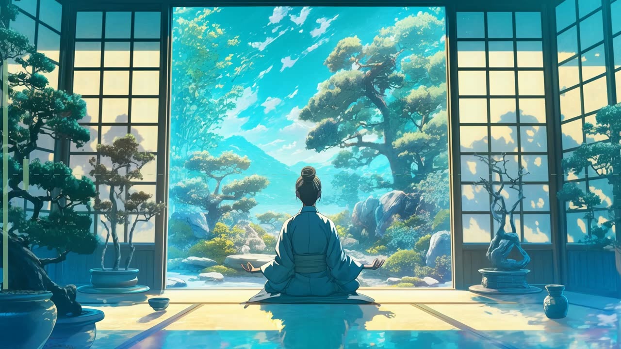 The Glow of Dream in the Wind | Lo-fi Meditation & Chillhop Ambient Music