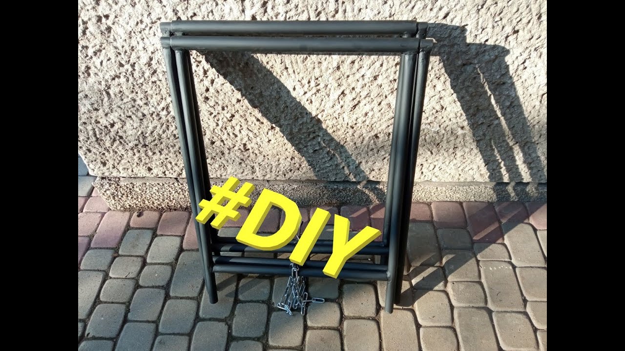 Stalowe kobyłki budowlane, warsztatowe #DIY