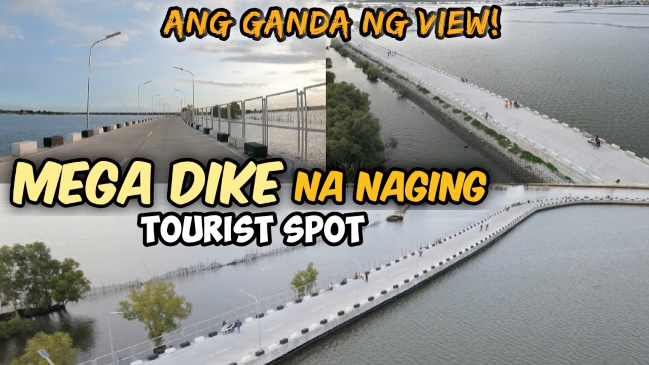 MEGA DIKE sa MALABON DINARAYO! Masarap palang pasyalan | Dampalit Mega Dike