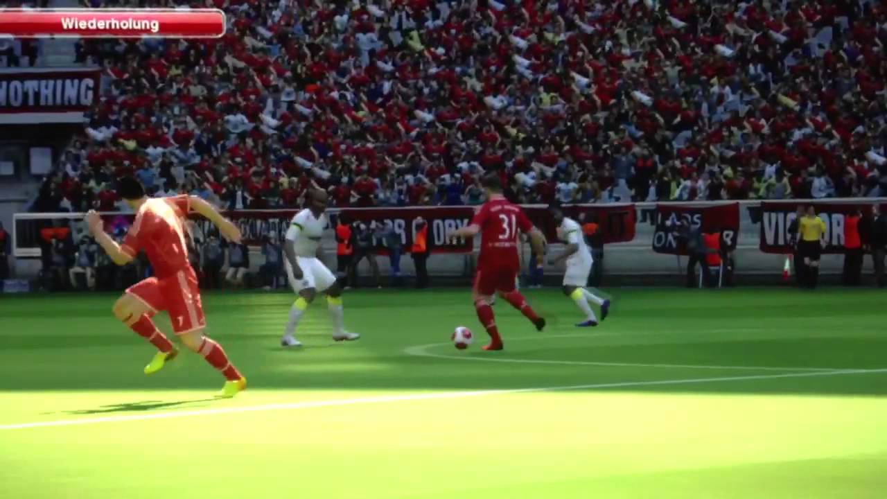 PES 2014 demo PS3 GK animations
