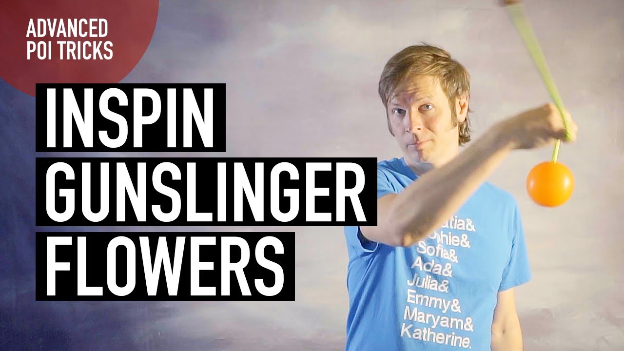 Inspin Gunslinger Flowers &mdash; продвинутые трюки с пои