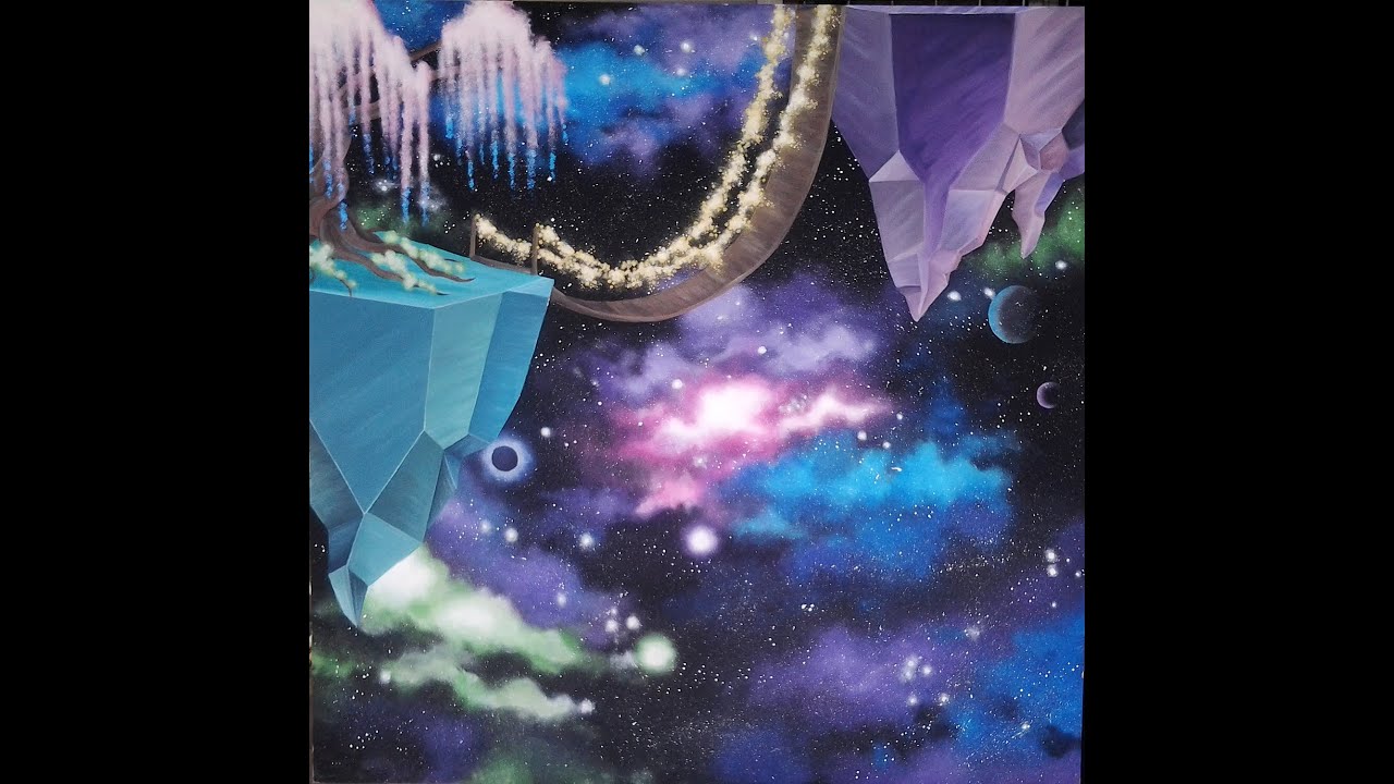 Speedpainting Galaxy Landscape | Paisaje Galáctico