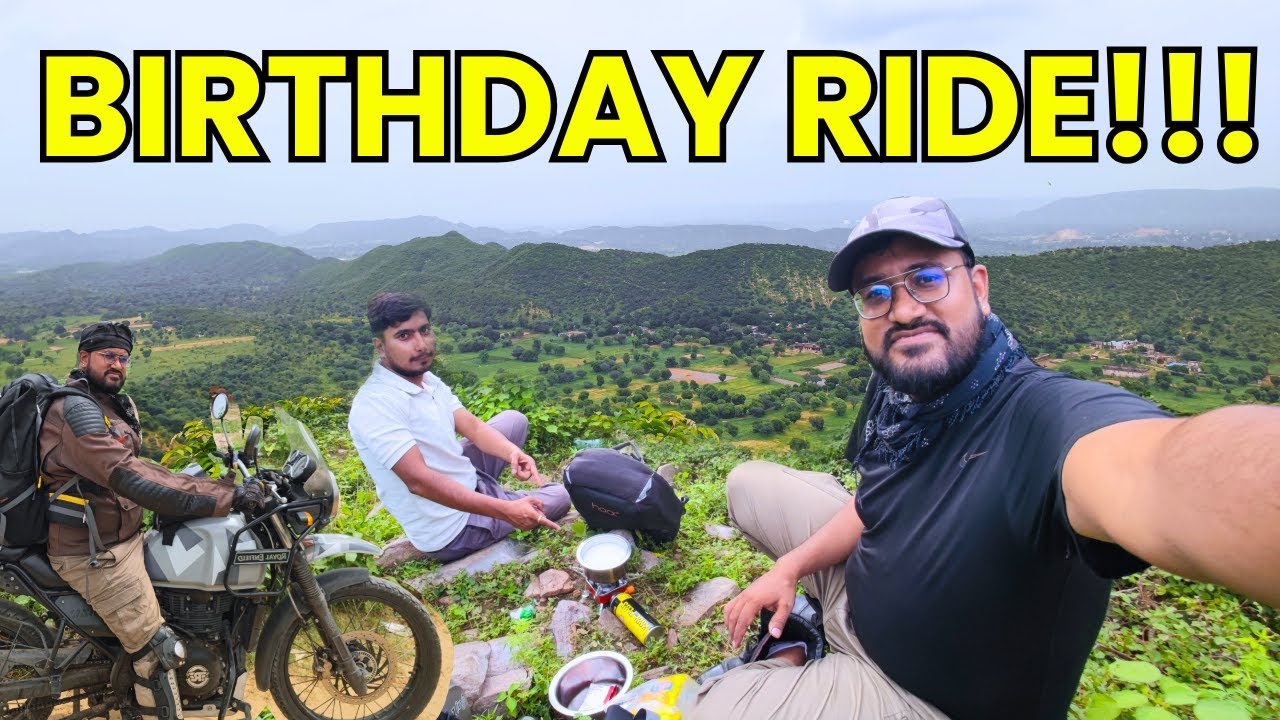 Epic Birthday Bike Ride | Royal Enfield Himalayan Adventure Ride Vlog 2025 #birthday #travel