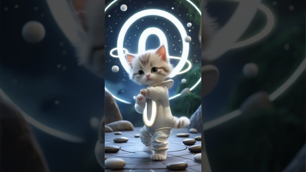 Cat Number 0 (Zero ) &ndash; Infinity & New Beginnings #numbers #numbersong #papapdol