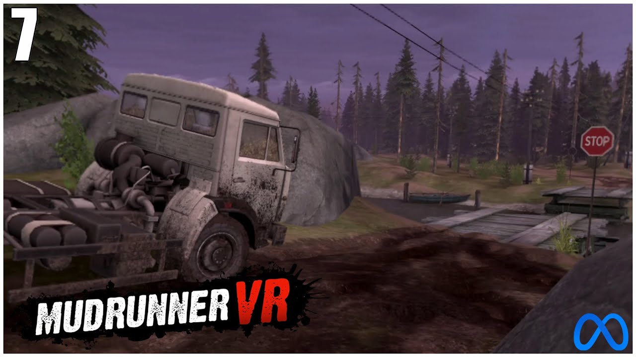 My Worst Manoeuvre Ever! MudRunner VR | Part 7 [Meta Quest 3]