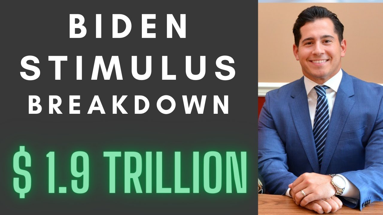 Biden Stimulus Package Breakdown - $400 Unemployment, $ 1400 Stimulus Check, $15 minimum wage + More