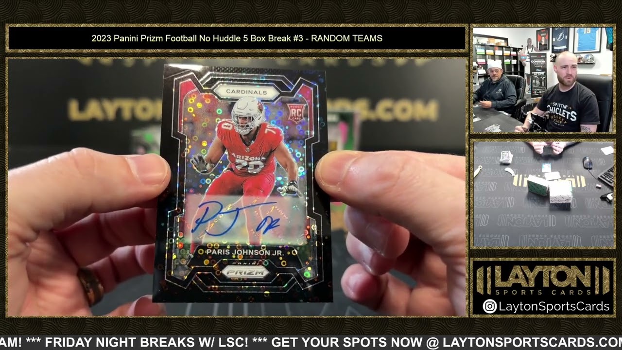 2023 Panini Prizm Football No Huddle 5 Box Break #3