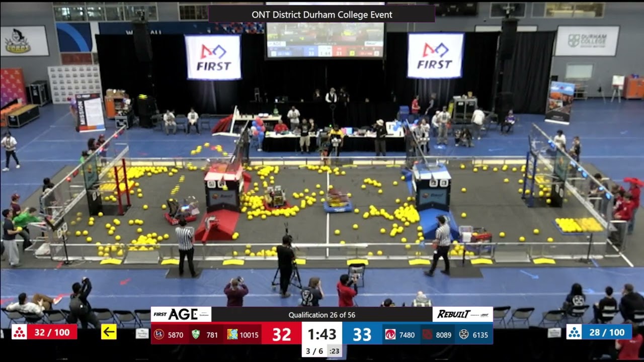 Qualification 26 - 2026 FRC ONT District Durham College Event - Ful...