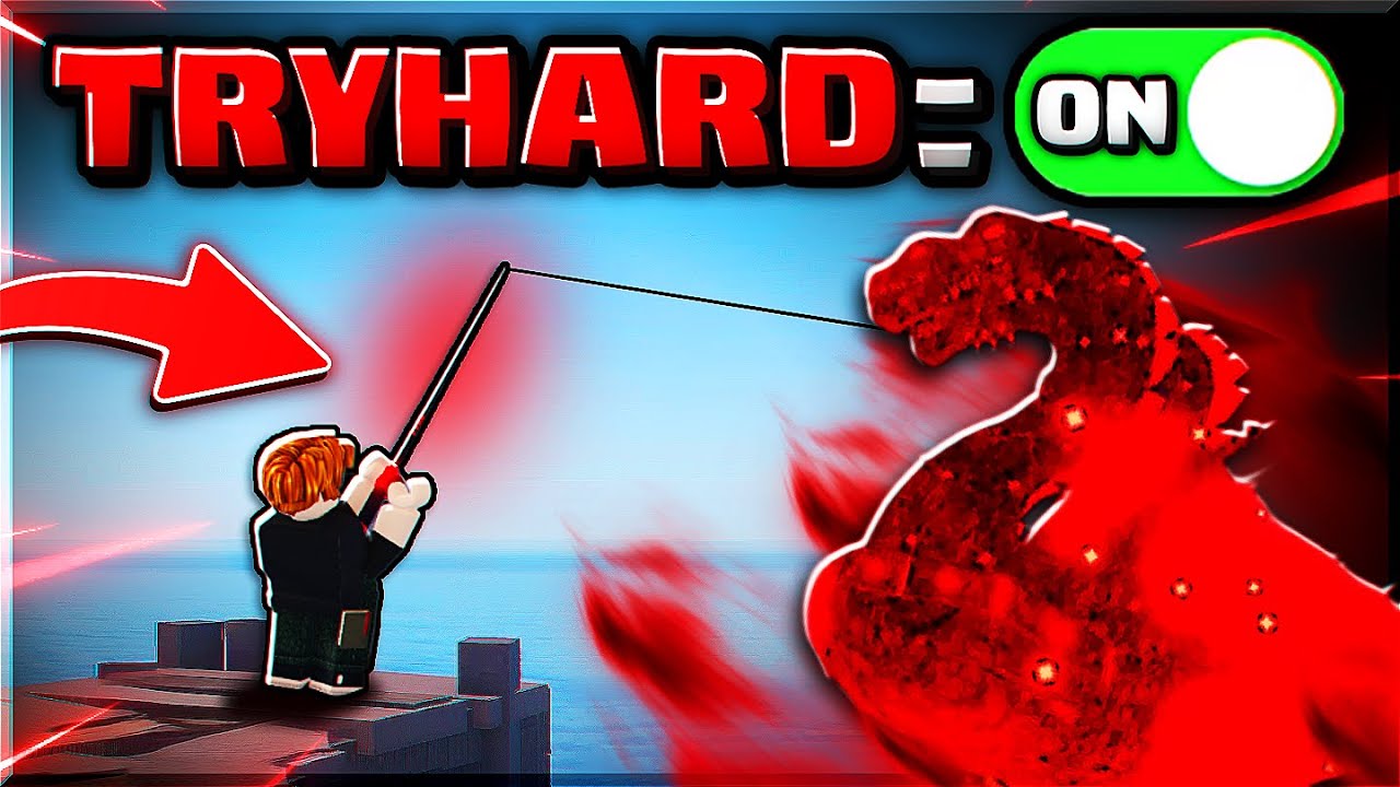 Начинаем заново в Fisch, но с удилищем TRYHARD!